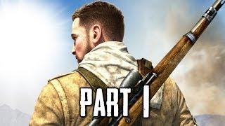 Sniper Elite 3 Gameplay Walkthrough Part 1 - Afrika (PS4)