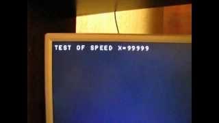 STM32 VGA speed test