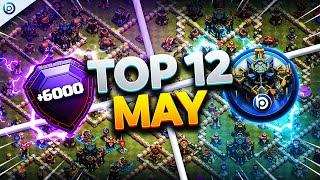 TOP 12 Best TH17 LEGEND BASE LINKS at +6000 Trophies in 2025 | Clash of Clans Base Layouts