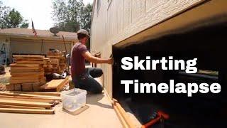 Single Wide Skirting Timelapse - Home Nation