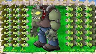 Snow Pea vs Gatling Pea vs Dr. Zomboss Plants vs Zombies