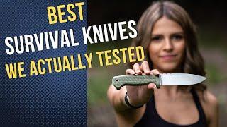 Our Favorite Survival Knives for Getting Squirrely in the Woods - This One Gets Weird