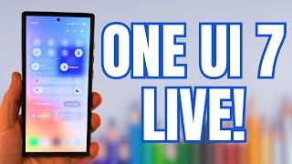 Samsung One UI 7.0 Update Is Live - Biggest Change Ever For Galaxy Phones