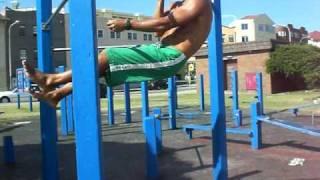 5 x One Arm Chin Ups |by World Record Holder STRICT Marcus Bondi Beach