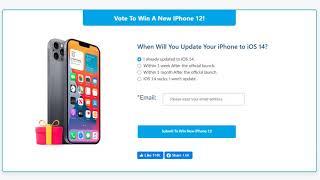 Enter Free iPhone 12 Giveaway + Discover iOS System Repair Tools!