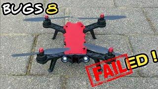 MJX BUGS 8 Brushless Drone Crashe's! 