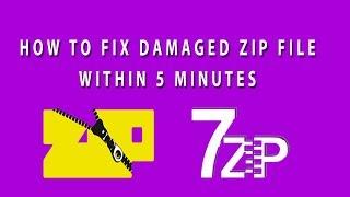 How to fix Corrupted or Damaged zip file I Repair Corrupted Archive ZIP or RAR file I Winrar