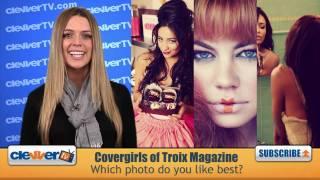 Troix Magazine Valentine's Cover Girls: Katerina Graham, Shay Mitchell, Analeigh Tipton