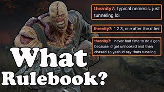 I BROKE The SURVIVOR RULEBOOK With NEMESIS!  | Dead by Daylight