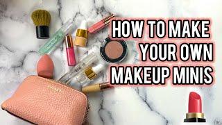 DIY MINI MAKEUP  How to Make Your Own Minis!! *GIVEAWAY CLOSED*