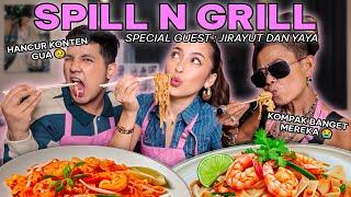 KONTEN PALING RIBUT!MEREKA NGOMONG APAAN SIH?! BINGUNG GUA ! SPILL N GRILL #ep4 Jirayut n YAYA