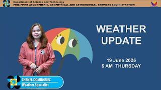 Public Weather Forecast issued at 5AM | June 19, 2025 - Thursday