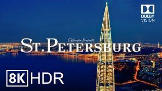 Saint Petersburg, Russia  in 8K HDR ULTRA HD 60 FPS Dolby Vision™ Drone Video