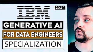 IBM Generative AI for Data Engineers Specialization Review  - 2024 (Coursera Review)