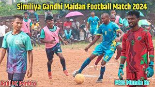 Quater Final | Aadiwasi Fc Pandra 02 Vs MSG Munda Br 01 | Similiya Football Match 2024