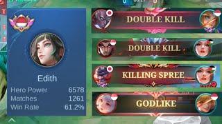 POWER OF EDITH LATE GAME! BUILD EDITH SOLO RANK TO COMEBACK FROM PRO ENEMIES 