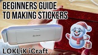 Beginner's Guide to Creating Stickers with the LOKLiK iCraft Cutting Machine