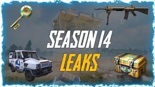 SEASON 14 LEAKS | PUBG MOBILE - BlueFox