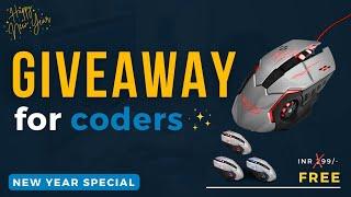 GIVEAWAY  - 2023 Special Giveaway for Programmers | Hindi | #coding #programming #AnkitOjhaCoding