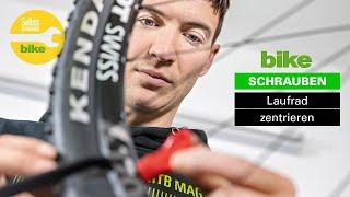 Achter im Laufrad oder Schlag in der Felge? Laufräder am Mountainbike zentrieren / Anleitung