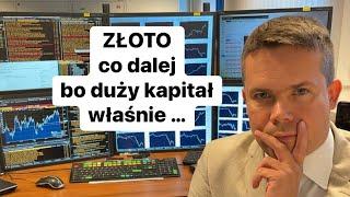 ️Złoto co dalej, bo duży kapitał właśnie ...️