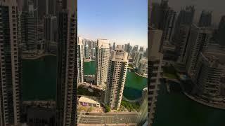 Dubai Marina View.      #dubai #uae #travel  #short #reels #video