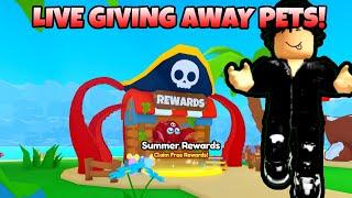  Hanging Out + Giving Away Pets | Rebirth Champions: Ultimate 