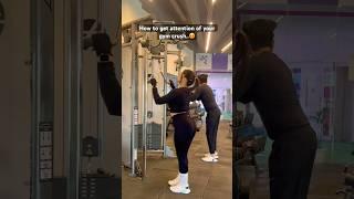 How to get attention of your crush  #gym #funny #impress #couple #comedy #trending #ytshorts #jodi