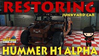 Car Mechanic Simulator 2018 - Restoring Hummer H1 Alpha