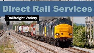 Direct Rail Services (DRS) Railfreight Variety with Class 20s, 37s, 57s and 68s