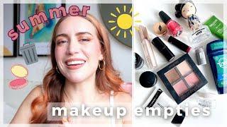 All the Summer Makeup Empties Leaving My Collection! Blushes, Bronzer, Lippies, Skincare & More