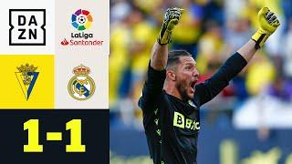 Drama im Abstiegskampf! Cadiz sichert sich wichtigen Punkt: Cadiz - Real Madrid 1:1 | LaLiga | DAZN