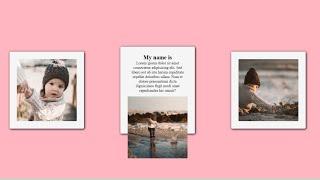 Responsive  CSS Card Hover Effect | Html & Css