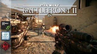 Star Wars Battlefront 2 GTX 1050 fps test  | HP Omen 15 | i5 7300HQ