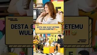 Desta gak kuat ketika ketemu Wulan Guritno #vindes #wulanguritno #shorts