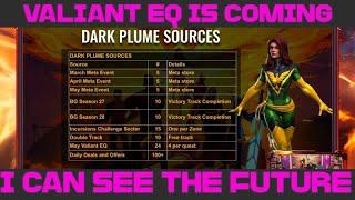 VALIANT EQ IS COMING!! Matty Predicts The Future!! MCOC