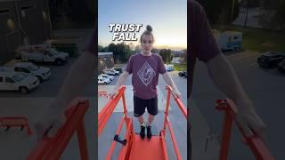 PROFESSIONAL STUNT MAN VS TRUST FALL 