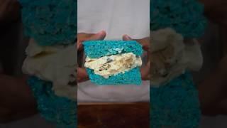 Rice Crispy ice-cream Sandwich