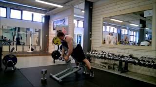 Today's training - Back and Shoulders 5.2.2015 Dmitrij Jakovlev