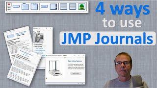 4 Reasons to use a JMP Journal