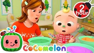 Christmas Colors Song + More Nursery Rhymes & Kids Songs | 2 Hours of CoComelon Holidays