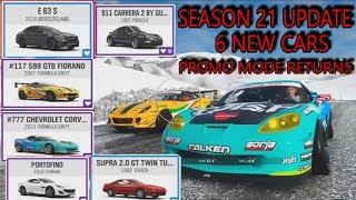 Forza Horizon 4 - Update 21 Recap - 6 NEW CARS - PROMO MODE RETURNS '92 Supra, E63 AMG GAMEPLAY