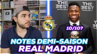 Je NOTE la SAISON 2025 des JOUEURS du REAL MADRID