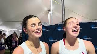 NC State's Elite 1-2 Punch of Grace Hartman & Hannah Gapes Chat After Top-10 NCAA XC Finishes