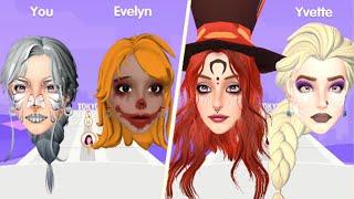 Makeup Battle  All Levels Gameplay Trailer Android, iOS New Game MB1GP9
