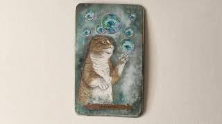 Mystical Cats Tarot | Flip Through