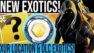Destiny 2. XUR LOCATION & DLC EXOTIC INVENTORY! May 15, Where Is Xur Today, ANYTHING good?