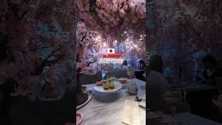 "Tokyo's Sakura Cafe: A Cherry Blossom  Dream"#food #shorts #cafe