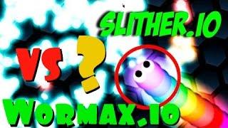 Slither.io vs Wormax.io funny and sad worm