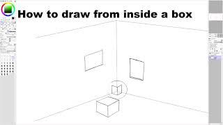 Drawing from inside a box